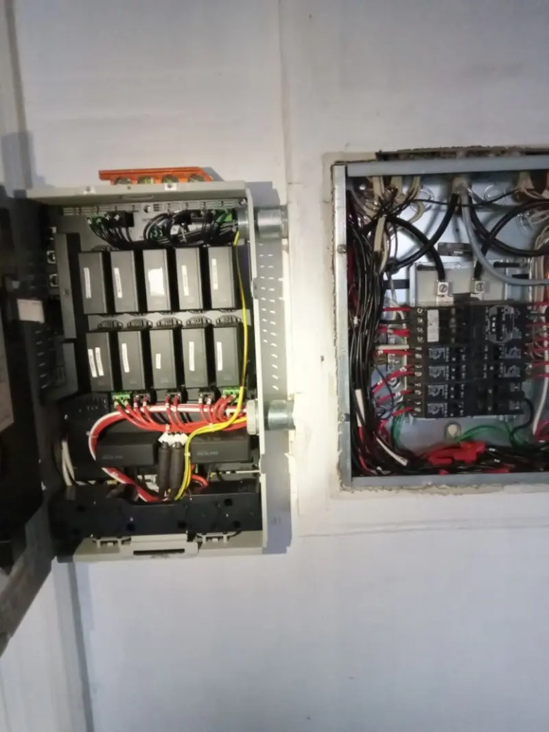 Electrical panel upgrade completed for Carbon Monoxide Detector Installation in New London